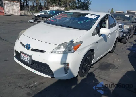 2014 Toyota Prius Three from USA, damaged, VIN JTDKN3DUXE0370324